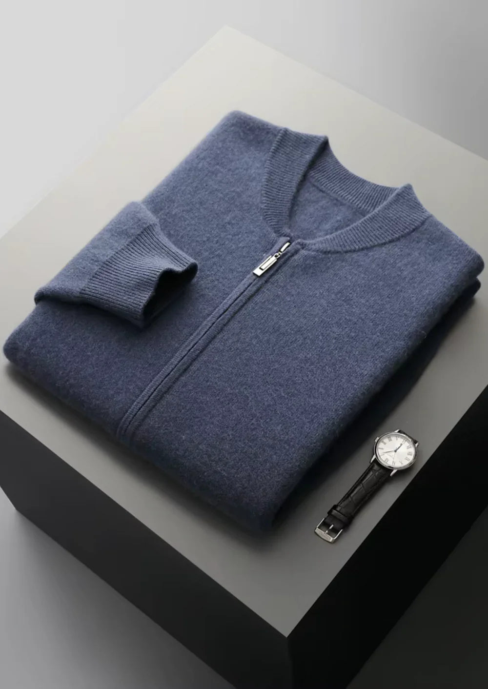 V-HALS CARDIGAN VAN ZUIVER EXTRA FIJN MERINOWOL