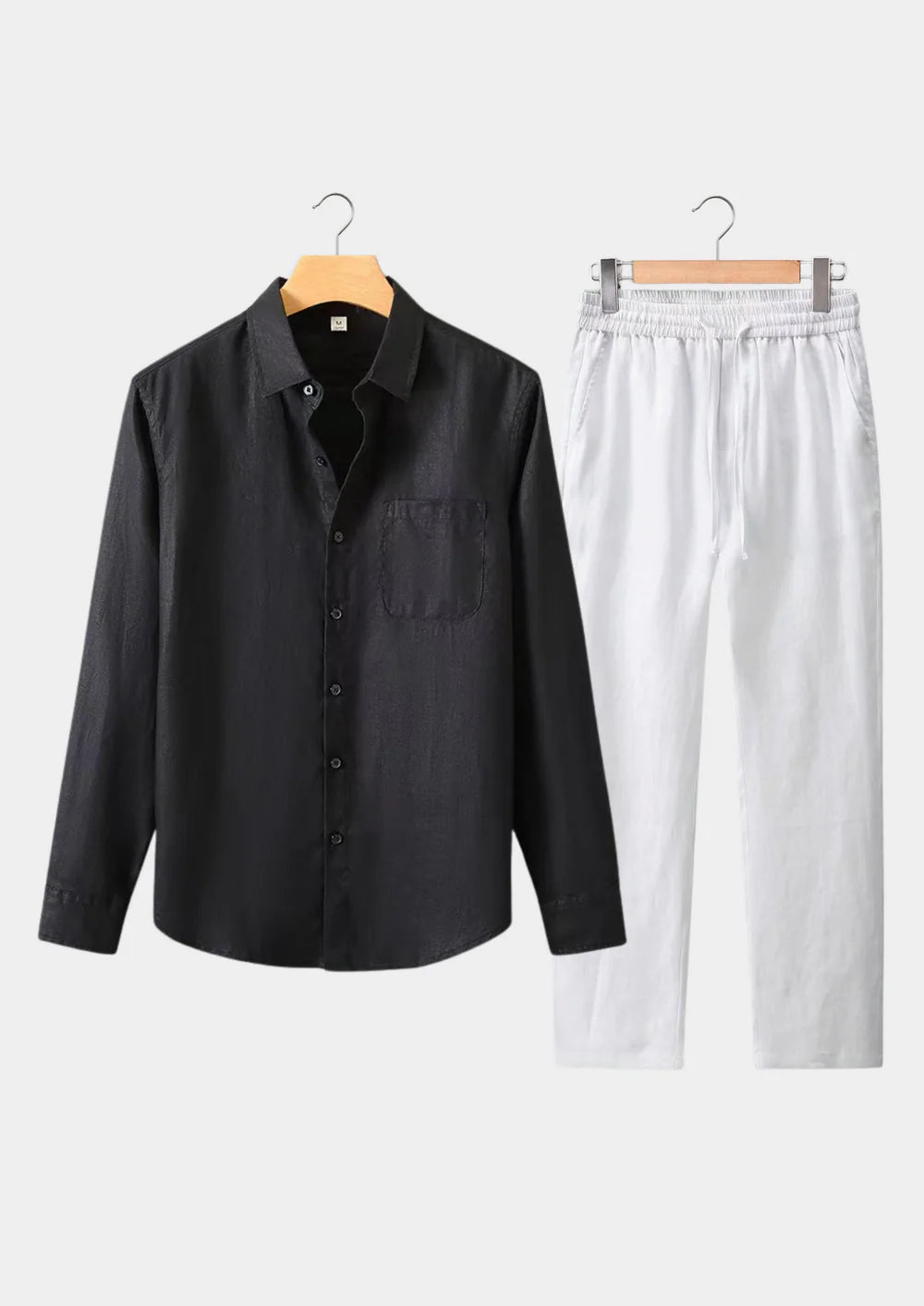 DOLCEVITA LANGE MOUW ZOMERSET - ZWART/WIT