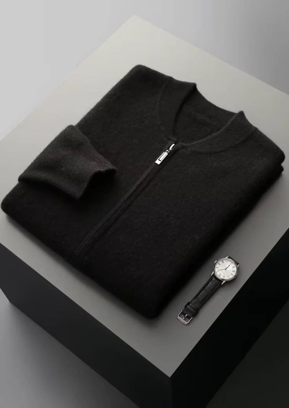 V-HALS CARDIGAN VAN ZUIVER EXTRA FIJN MERINOWOL