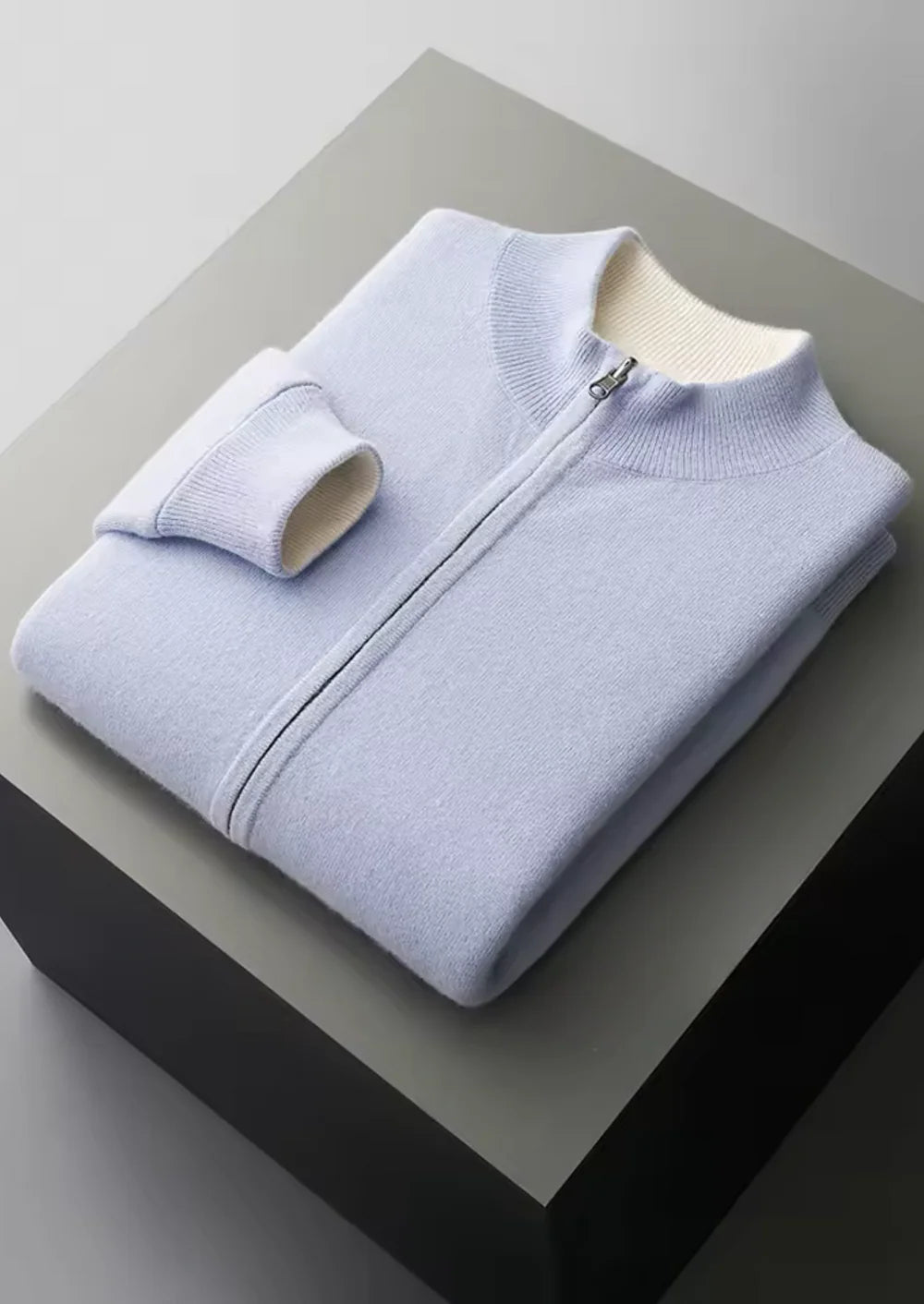 PURE EXTRA FIJNE MERINO WOLLEN RITS CARDIGAN
