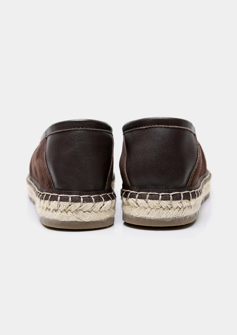 SEASIDE ESPADRILLES - Donkerbruin
