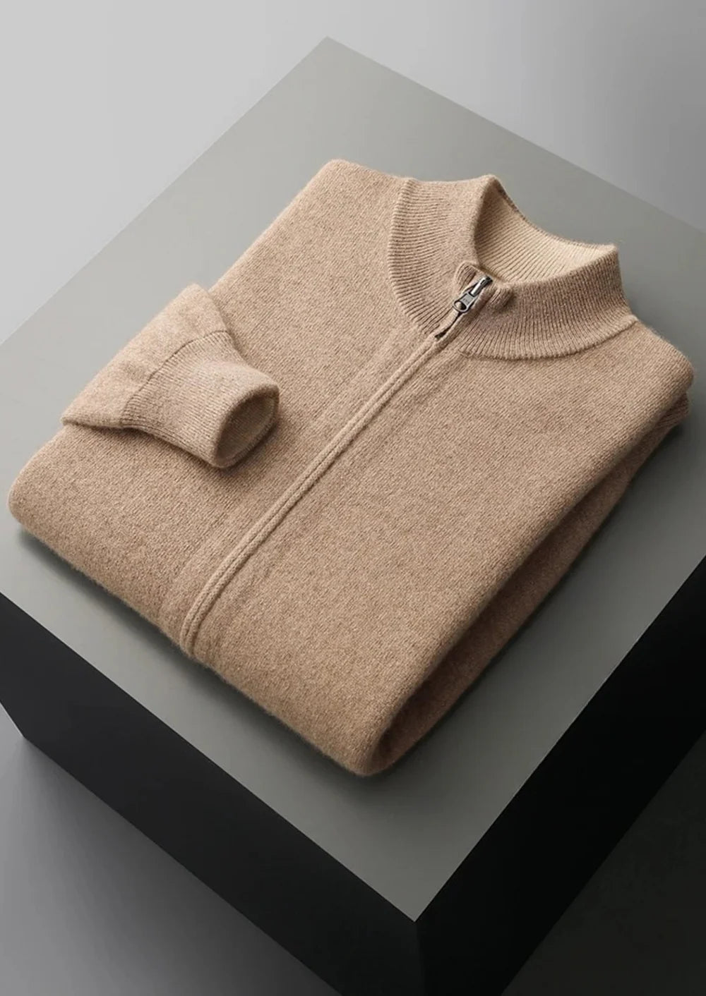 PURE EXTRA FIJNE MERINO WOLLEN RITS CARDIGAN