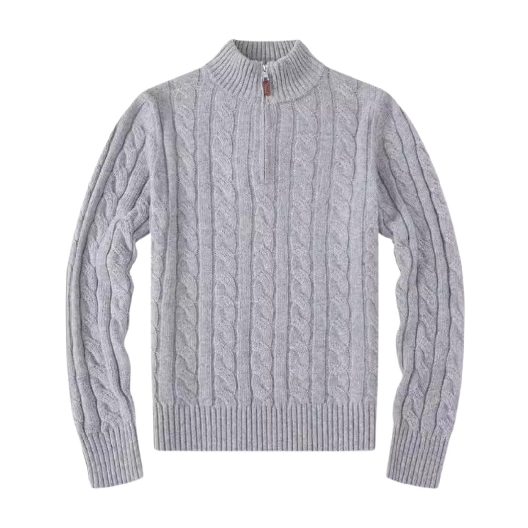 Dames Verbier Half Zip Trui