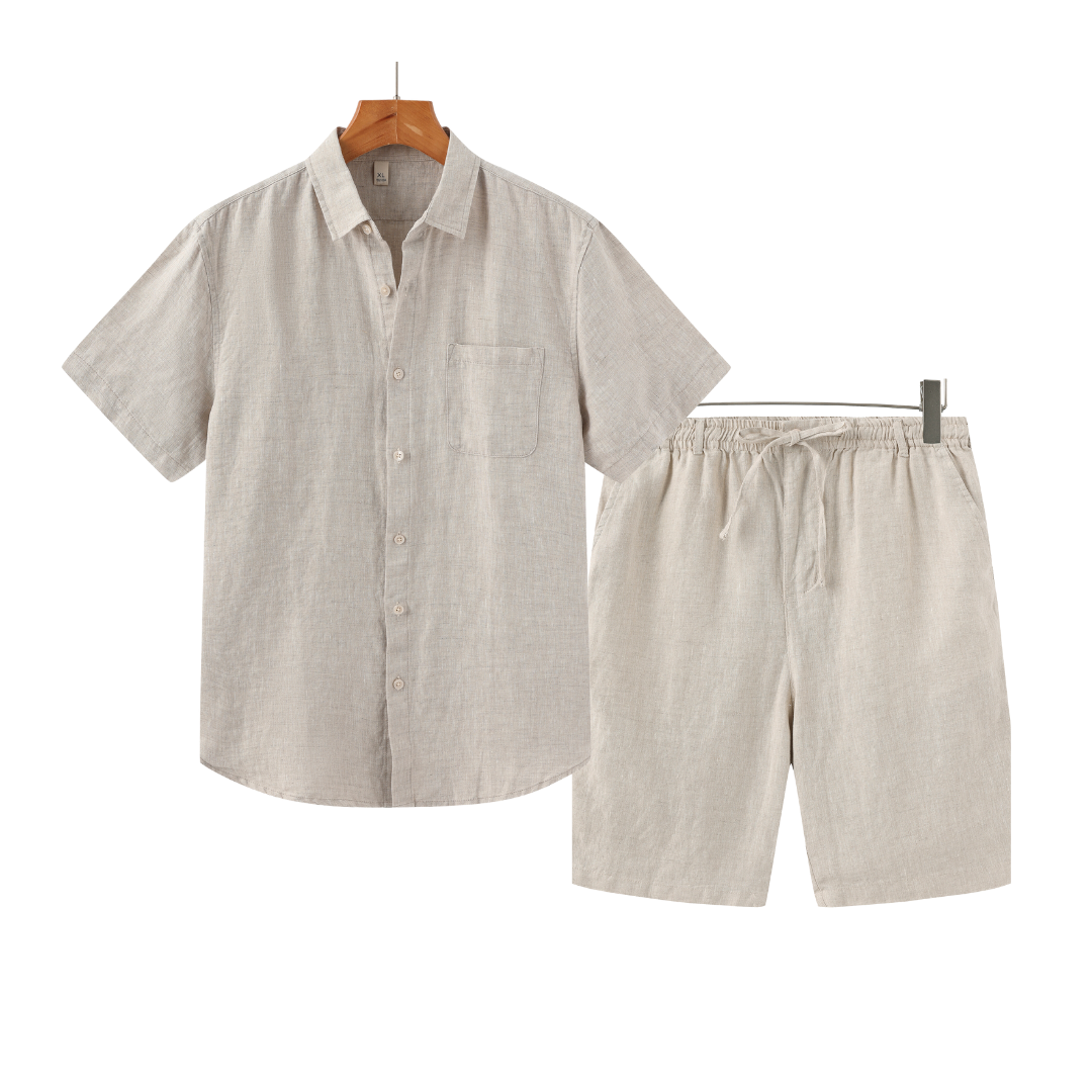 Modaura™ | Linnencombo Korte Broek