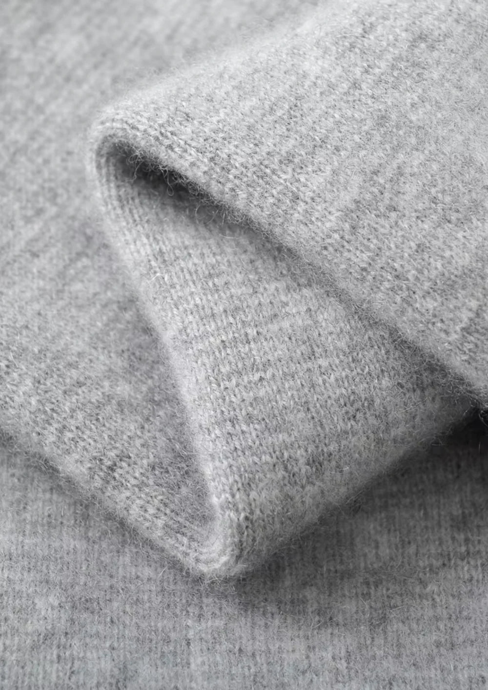 ZUIVERE EXTRA-FIJNE MERINO WOL RITS HOODIE