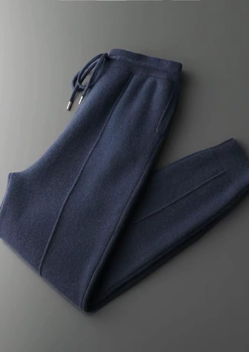JOGGINGBROEK VAN ZUIVERE EXTRA FIJNE MERINOWOL