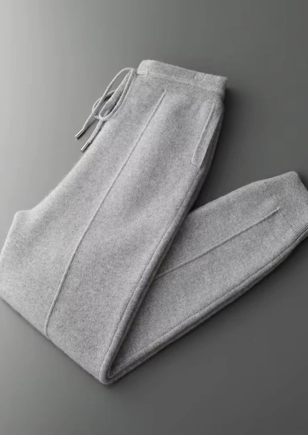 JOGGINGBROEK VAN ZUIVERE EXTRA FIJNE MERINOWOL