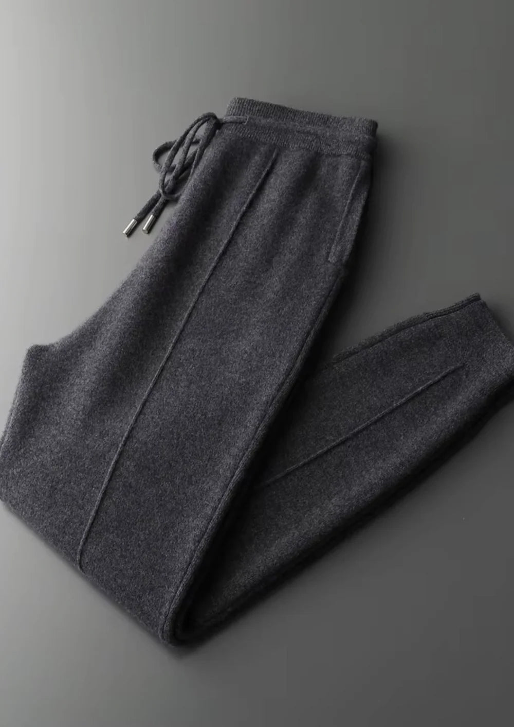 JOGGINGBROEK VAN ZUIVERE EXTRA FIJNE MERINOWOL