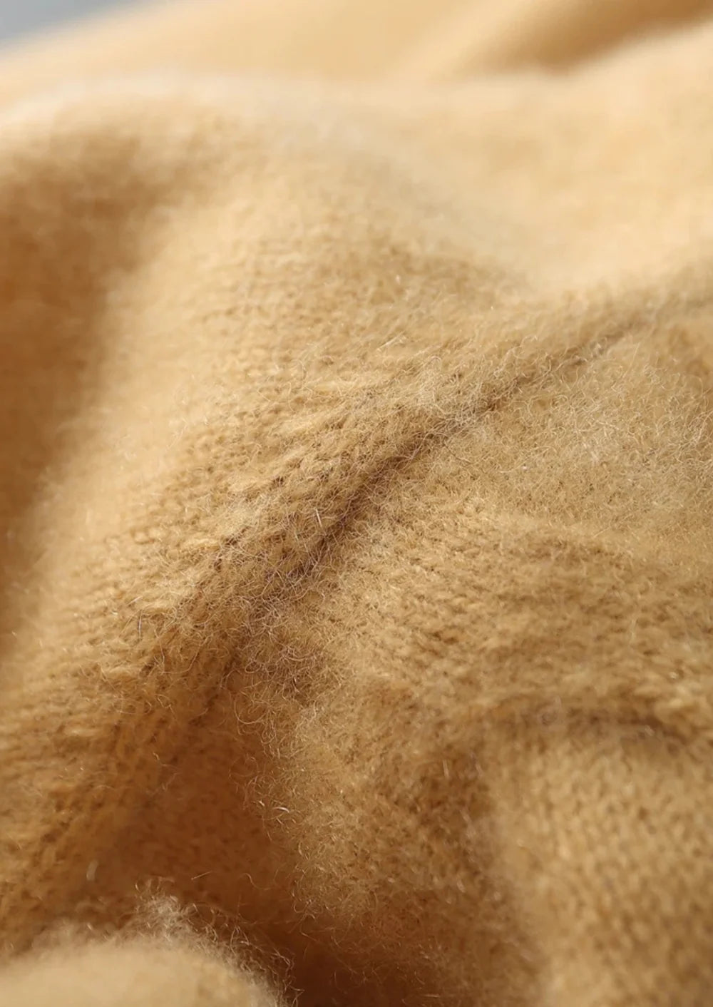 PREMIUM KASJMIER KABEL CREWNECK