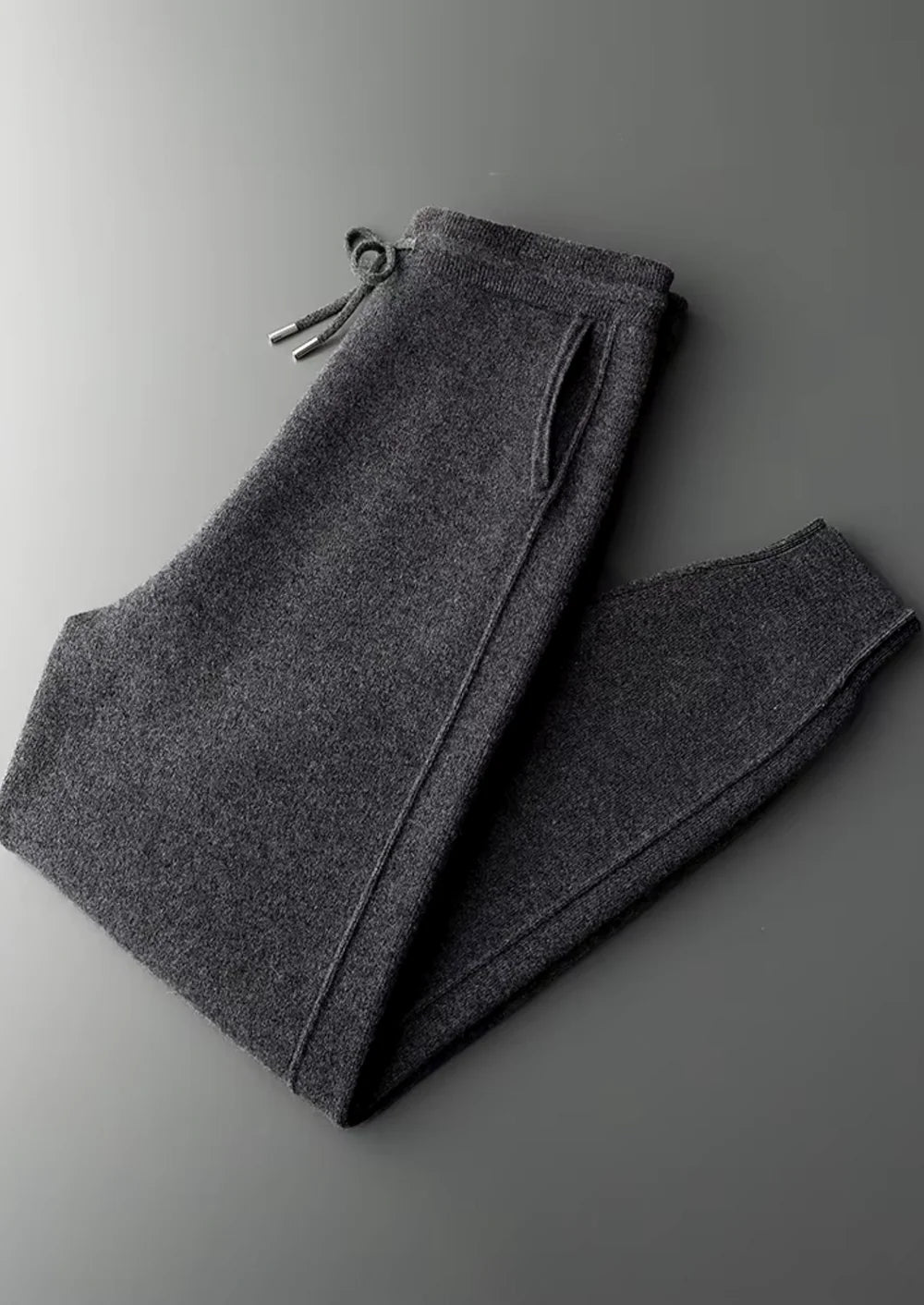 JOGGINGBROEK VAN ZUIVERE EXTRA FIJNE MERINOWOL