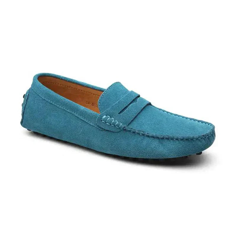 Modaura™ | Suède driver-loafers