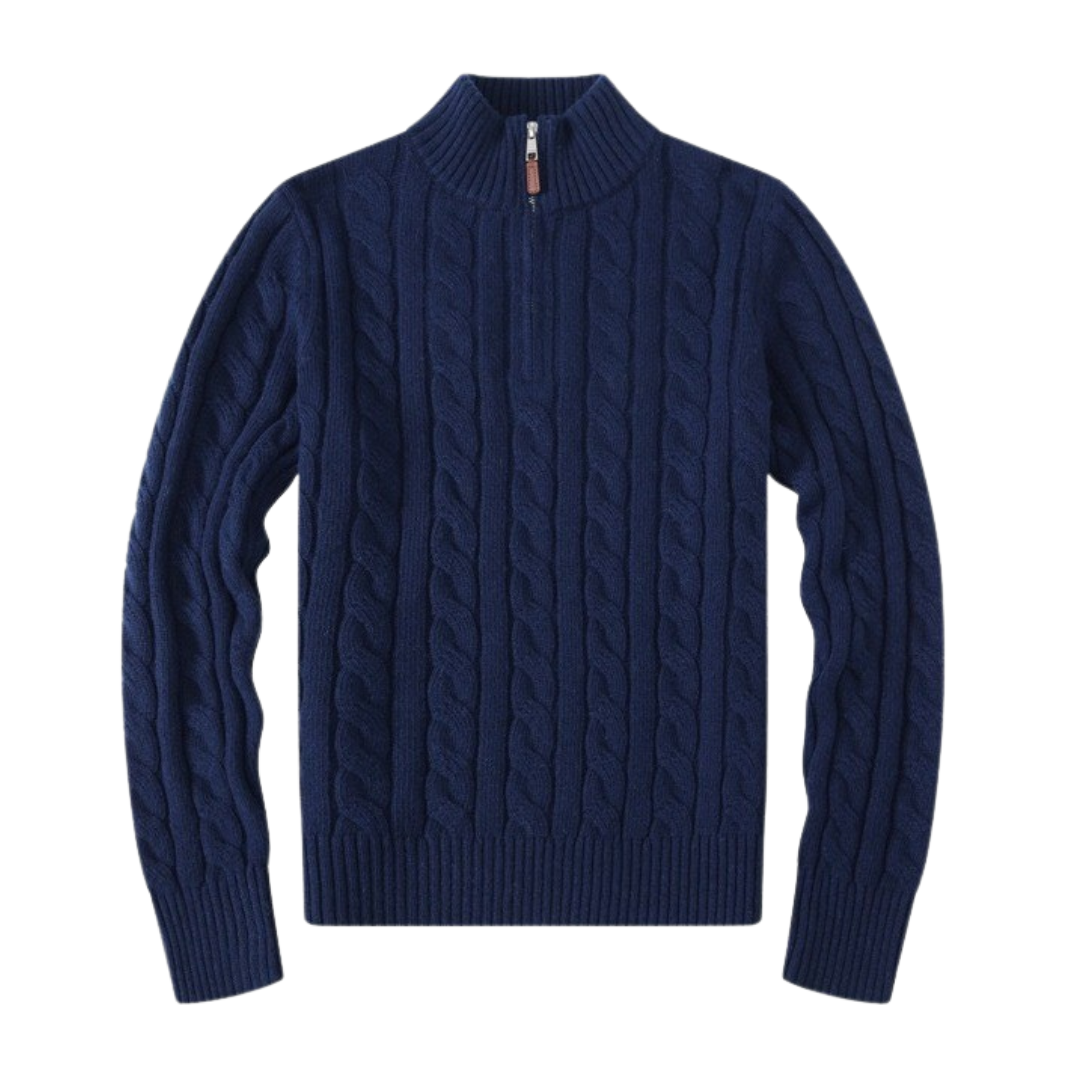 Dames Verbier Half Zip Trui