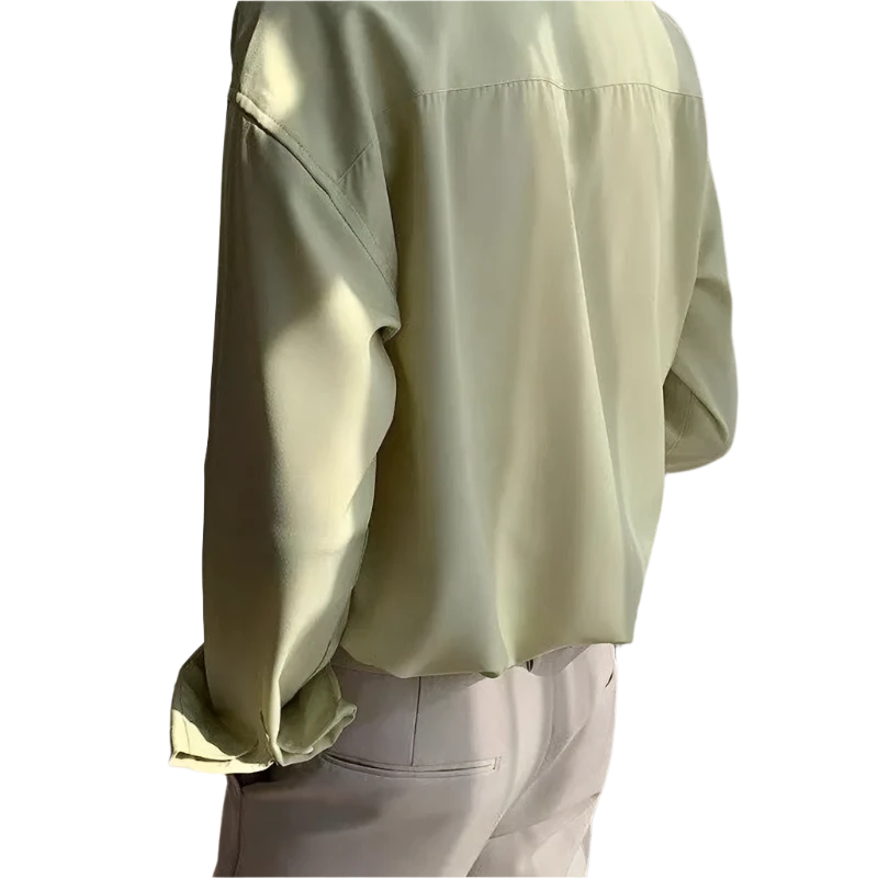 Modaura™ | Palms Springs Shirt - Lichtgroen