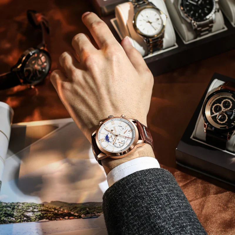 Modaura™ | Lugano Classic Horloge (Waterdicht)