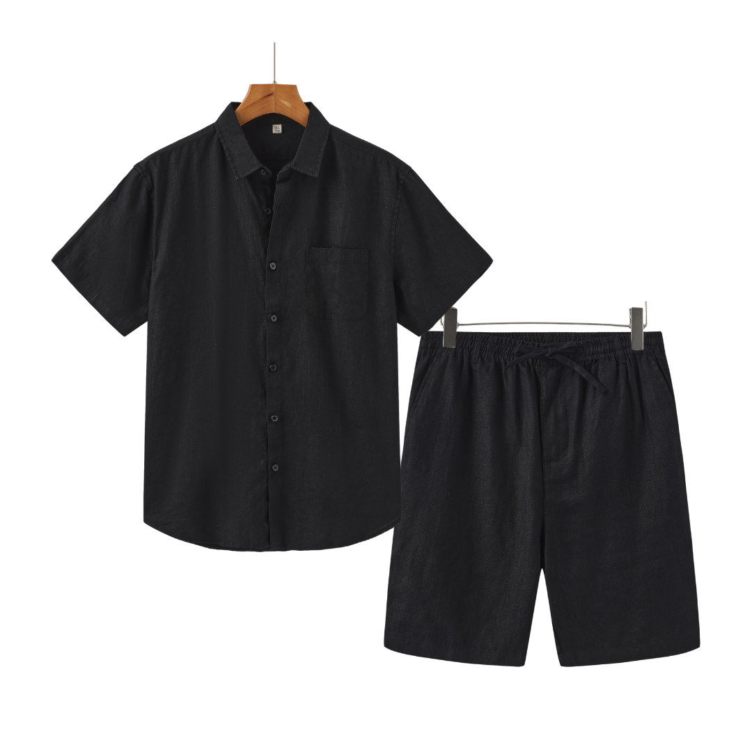 Modaura™ | Linnencombo Korte Broek