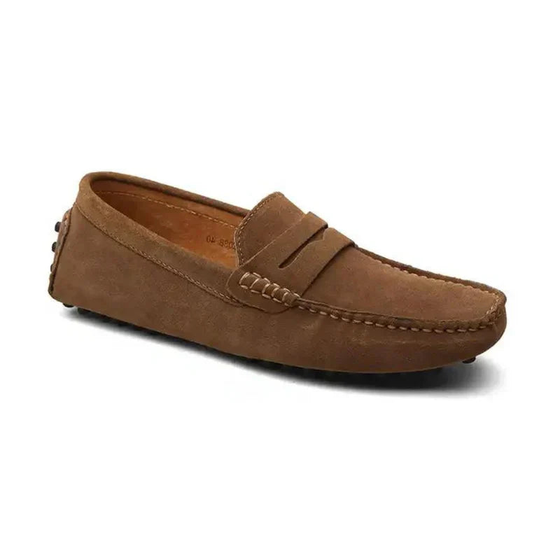 Modaura™ | Suède driver-loafers