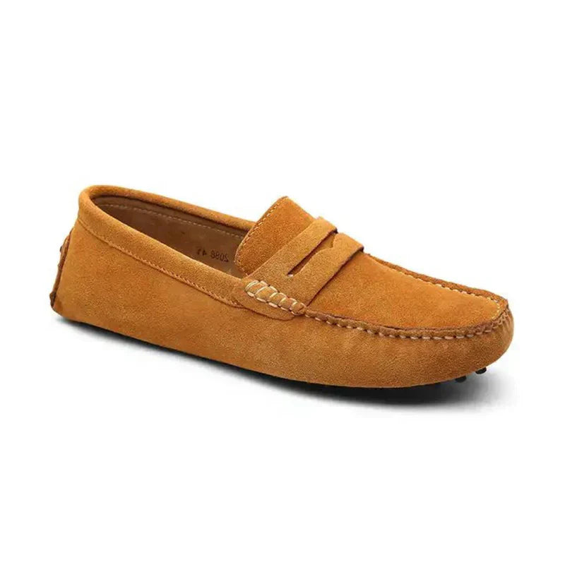 Modaura™ | Suède driver-loafers