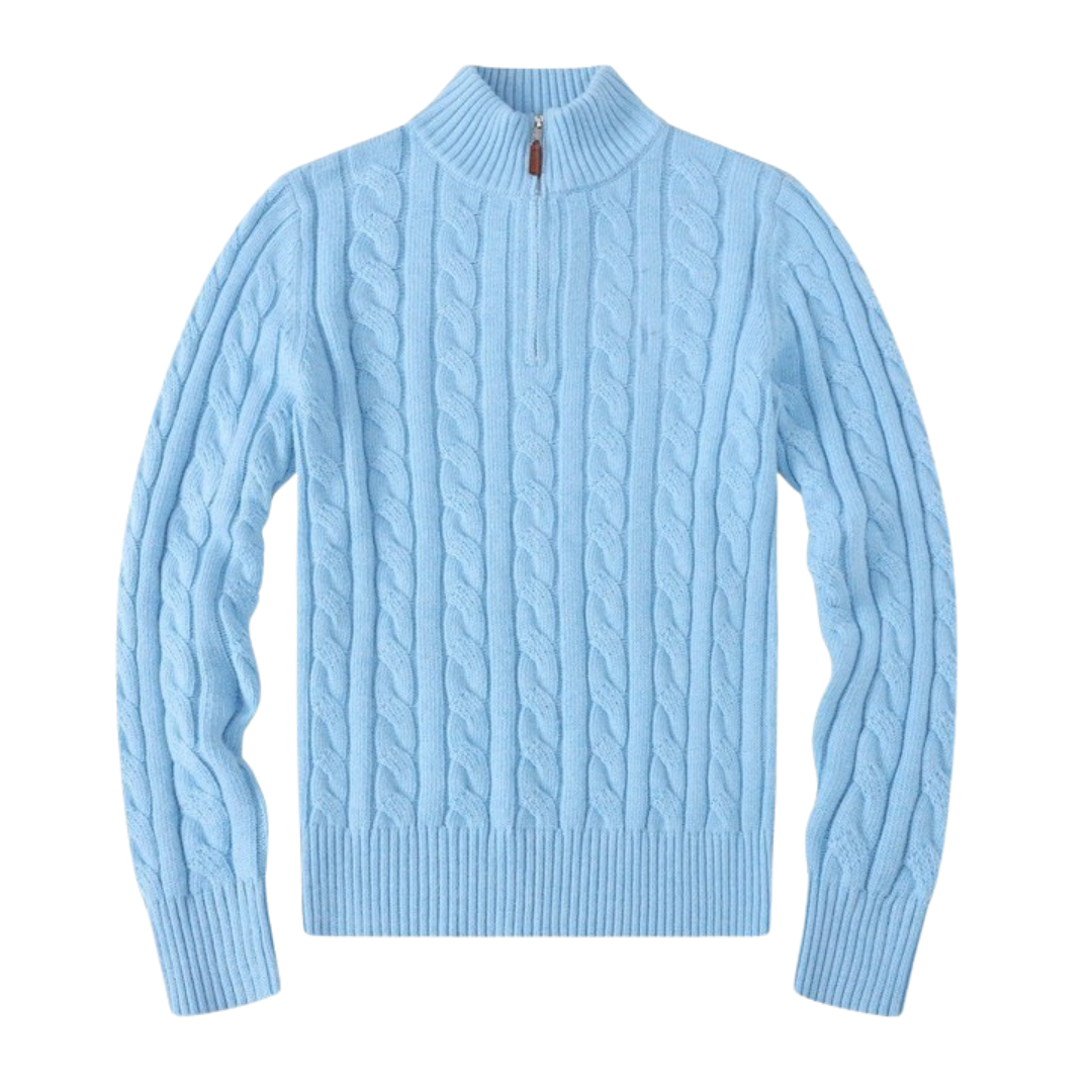 Dames Verbier Half Zip Trui