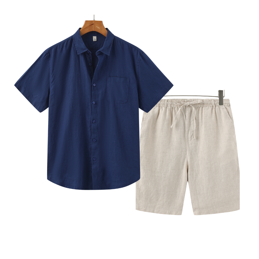 Modaura™ | Linnencombo Korte Broek