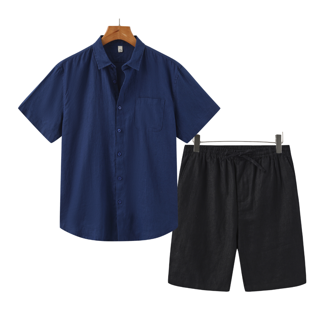 Modaura™ | Linnencombo Korte Broek