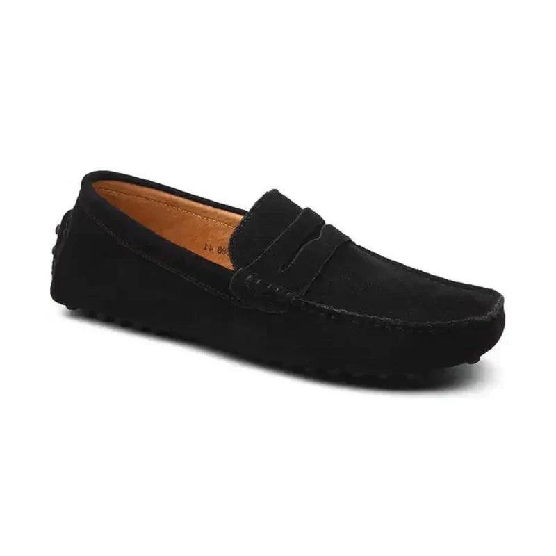 Modaura™ | Suède driver-loafers