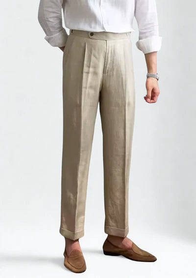 TOSCANE GEPLOOIDE KUSTBROEK - Zand