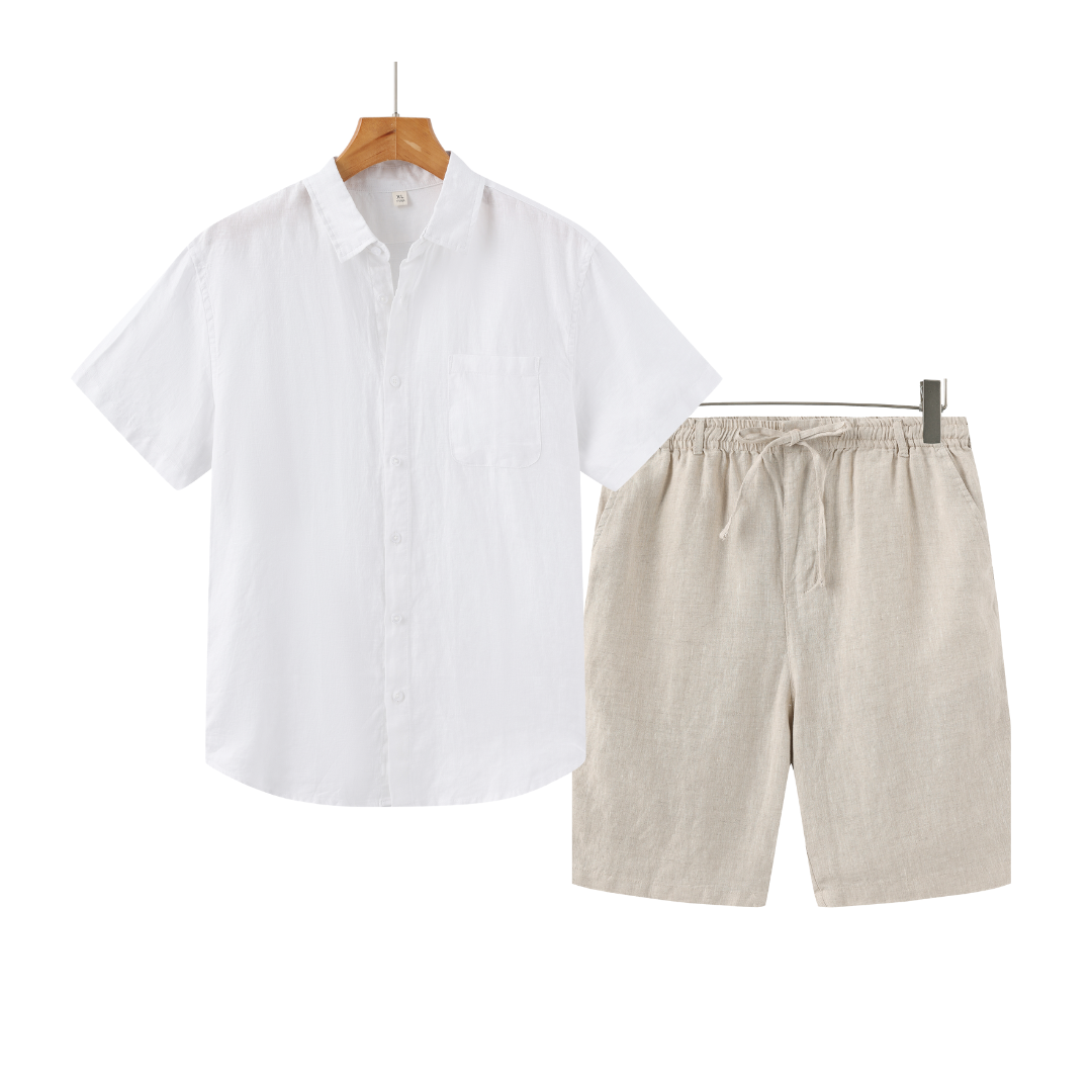 Modaura™ | Linnencombo Korte Broek