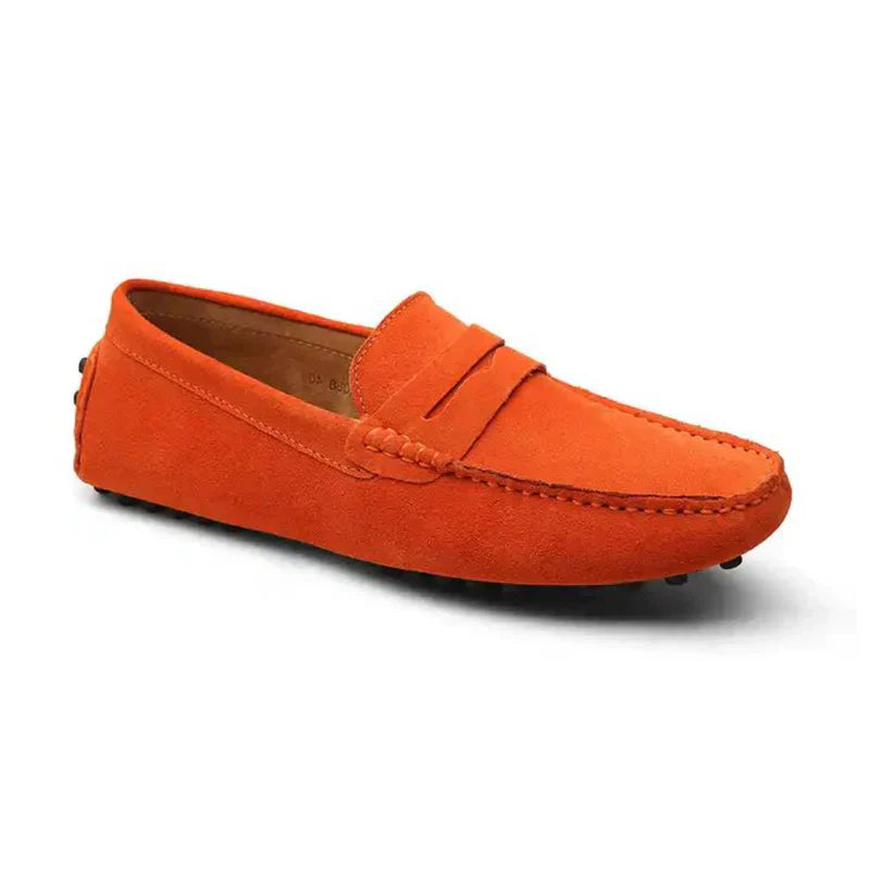 Modaura™ | Suède driver-loafers
