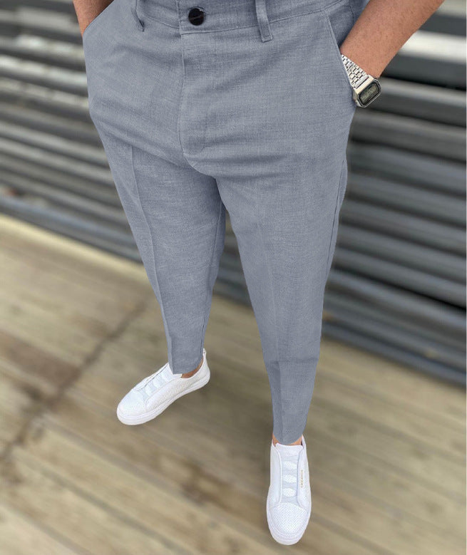 Modaura™ | Casual broek met slanke pasvorm