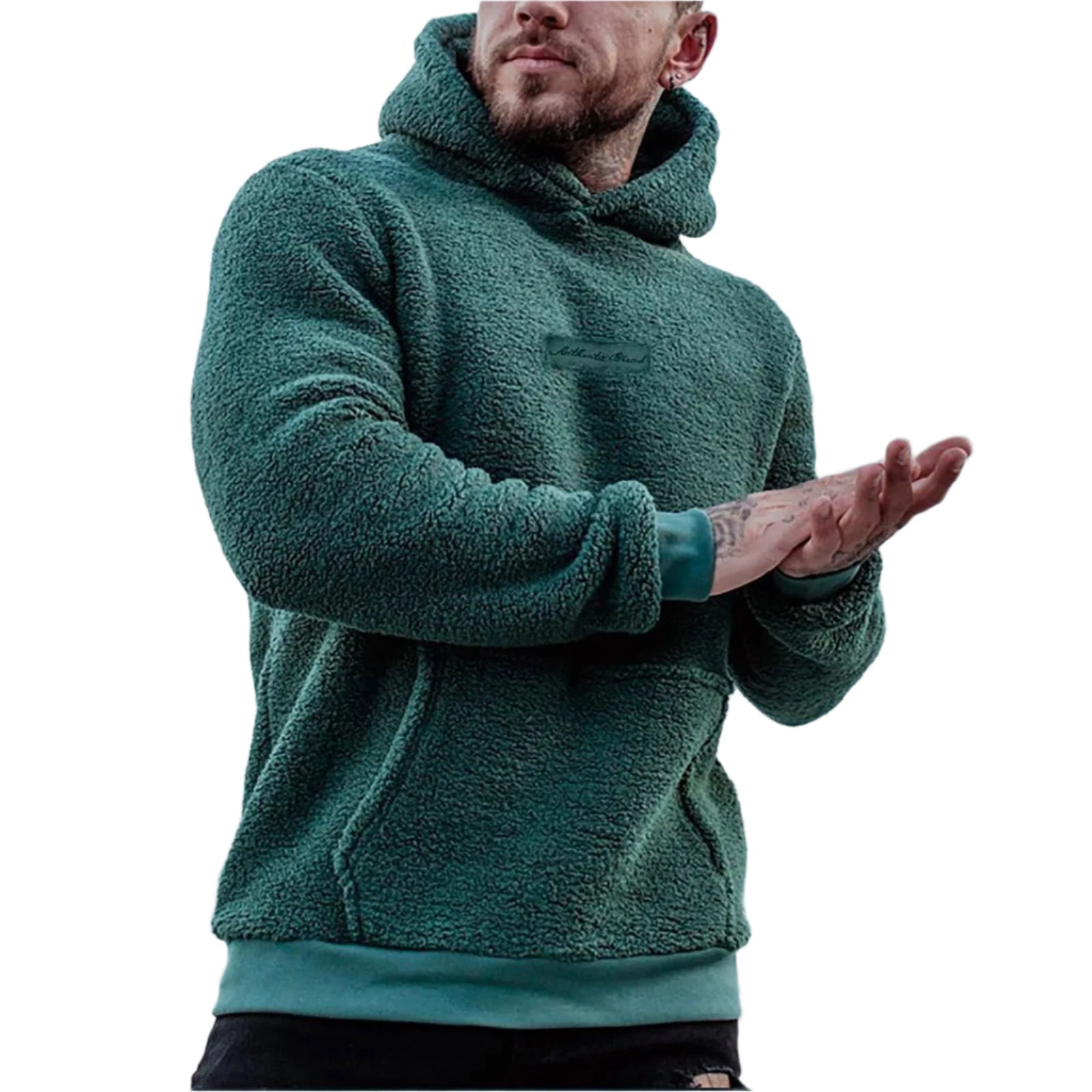 Modaura | Pluche Hoodie Sweatshirt 