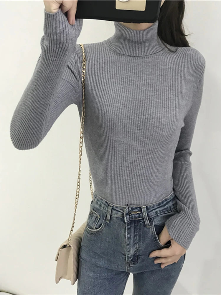 Modaura | Geribbelde Pullover Trui