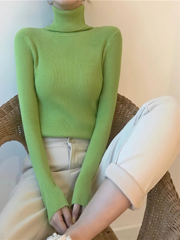 Modaura | Geribbelde Pullover Trui