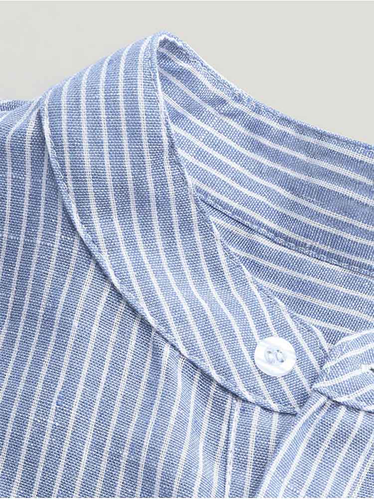 Modaura™ | Havana gestreept shirt met lange mouwen 