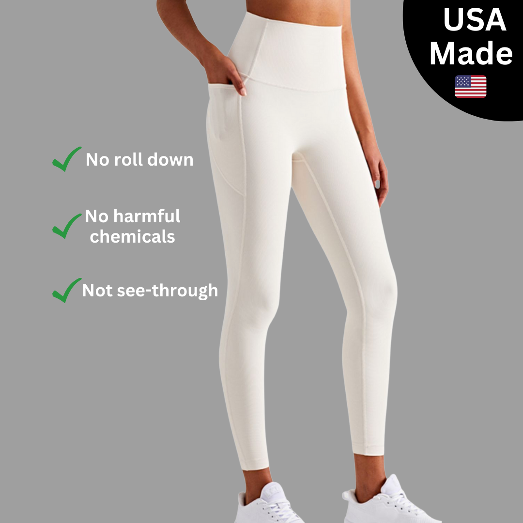 Performance legging met zakken