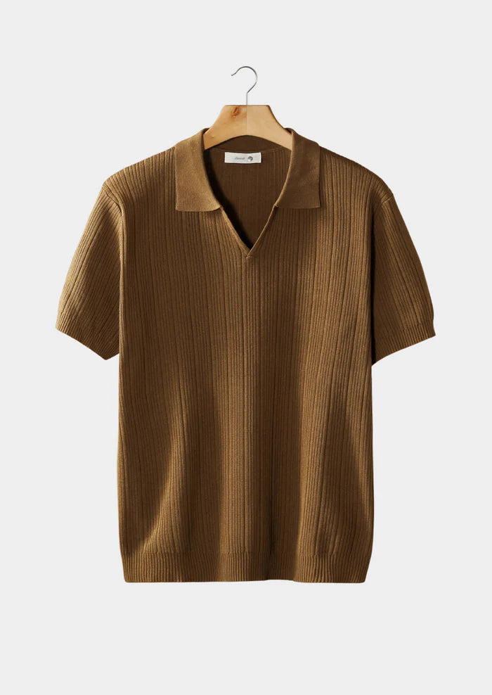 CARAMEL OPEN KRAAG GERIBD POLO