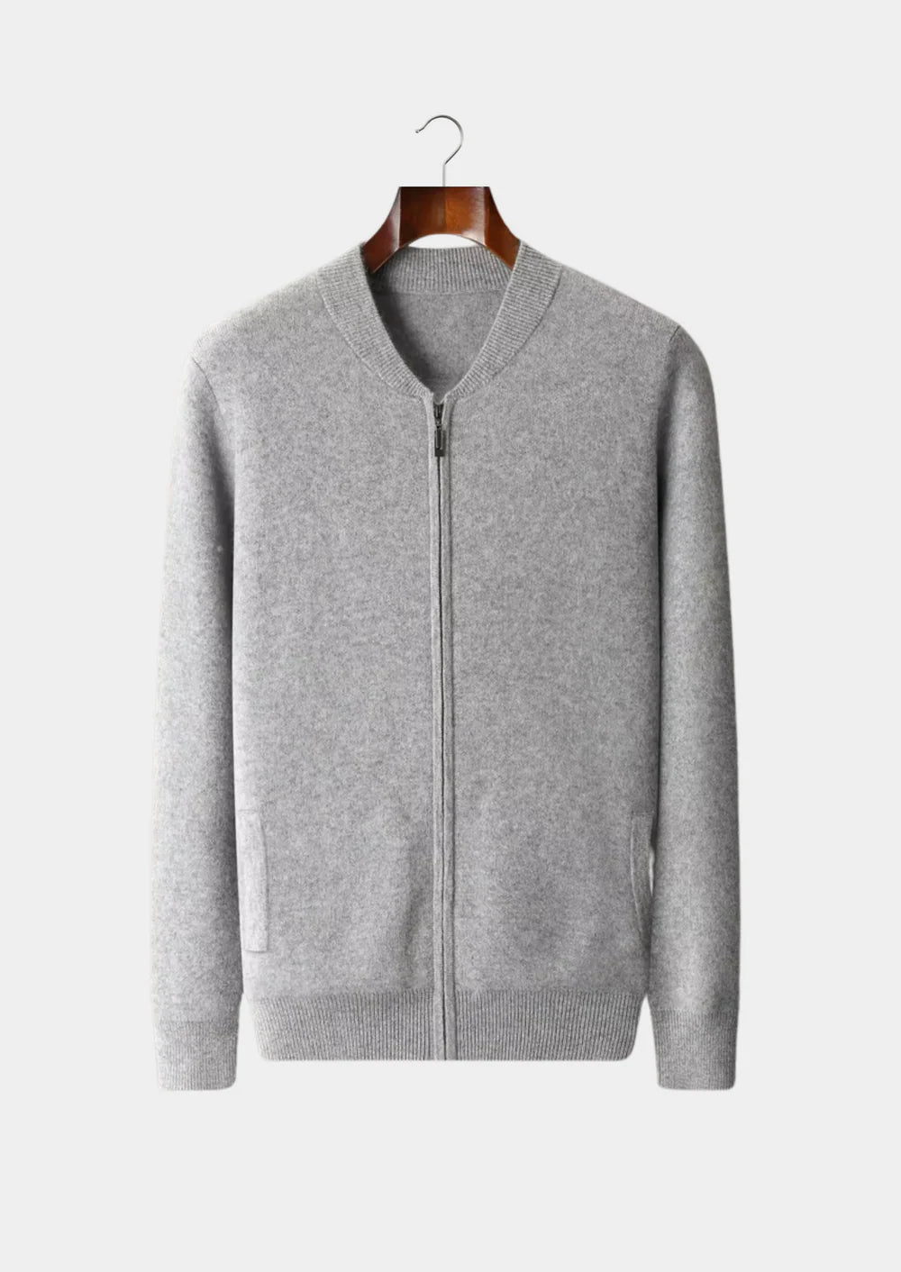 V-HALS CARDIGAN VAN ZUIVER EXTRA FIJN MERINOWOL