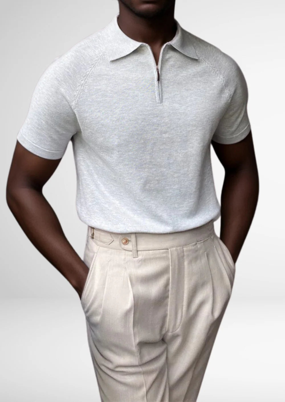 SANTONI POLO MET KWARTRITS 