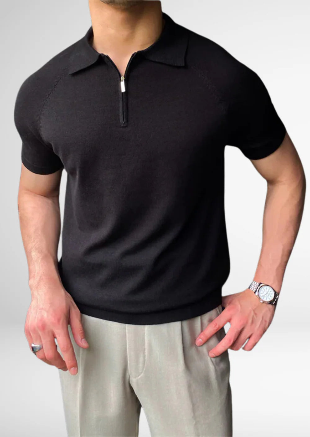 SANTONI POLO MET KWARTRITS 