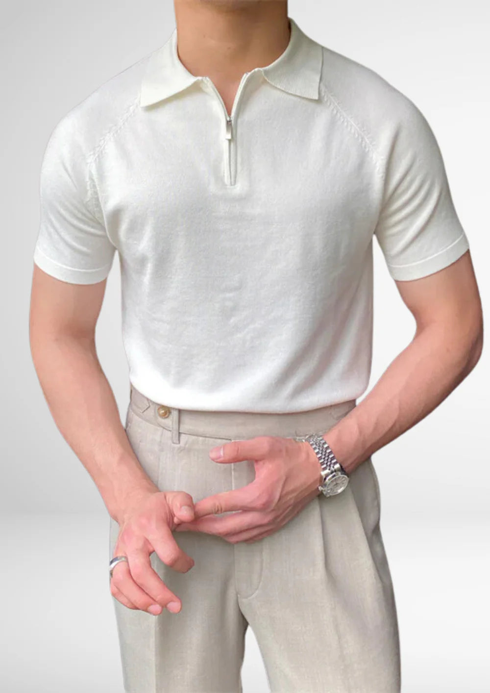 SANTONI POLO MET KWARTRITS 